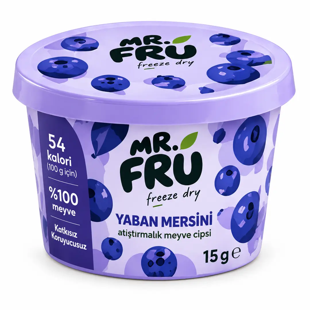 Mr. Fru Yaban Mersini Atıştırmalık Meyve Cipsi