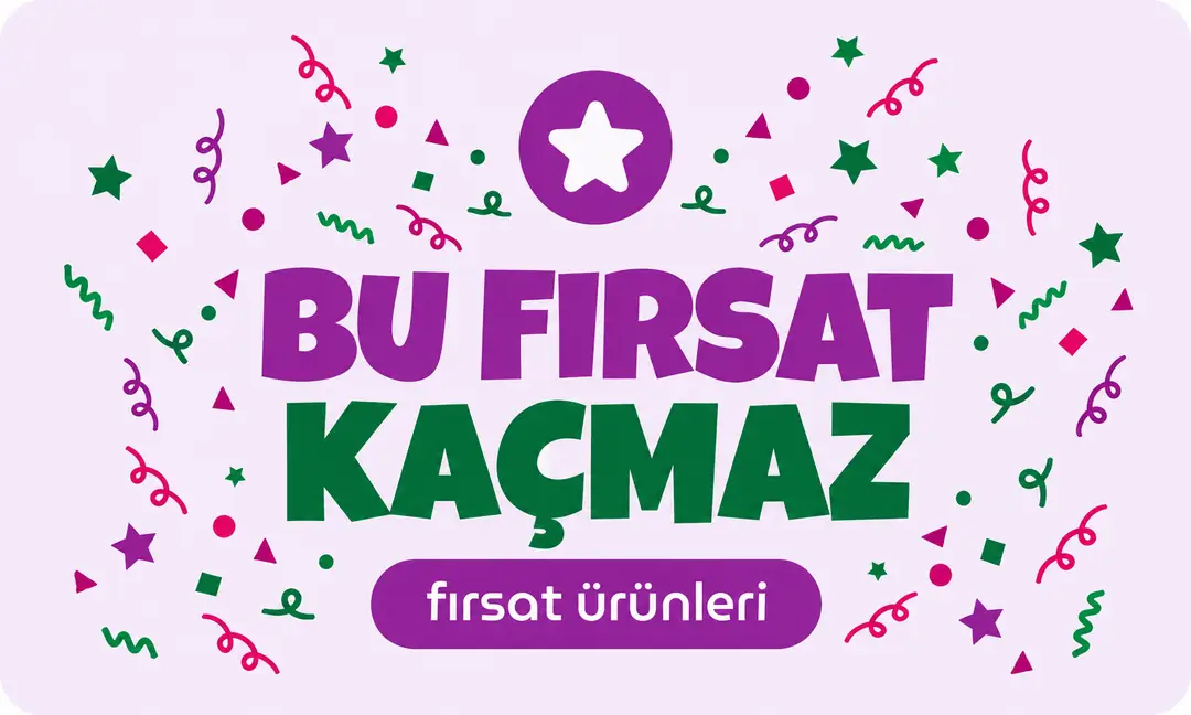 Sınırlı sayıda ürünler